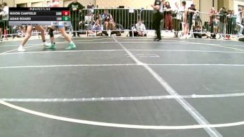 116 lbs 5th Place - Nixon Canfield, Sanderson Wr Ac vs Adan Board, Lion Of Judah Wr Ac