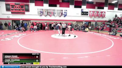 165 lbs Cons. Semi - Jonah Peake, Cascade Leavenworth vs Caige Coleman, Naches Valley