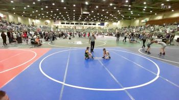 54 lbs Round Of 16 - Grayson Smith, Spanish Springs WC vs Aleah Walsh, Willits Grapplin Pack