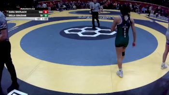 G-100 lbs Champ. Round 1 - Bella Graziani, G-Tinora vs Sara Whitlach, G-Tuscar. Valley