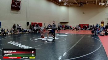 106 lbs Cons. Round 1 - Wyatt Crabb, West Holmes vs Jin Saito, Summit