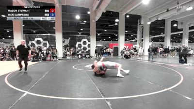 74 lbs Cons. Round 2 - Mason Stewart, Michigan Wrestling Club vs Nick Campagna, New York City RTC
