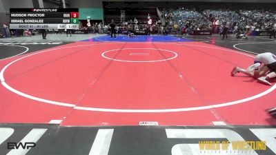 90 lbs Quarterfinal - Hudson Proctor, Ravage vs Israel Gonzalez, RBYWC