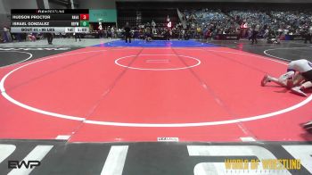 90 lbs Quarterfinal - Hudson Proctor, Ravage vs Israel Gonzalez, RBYWC
