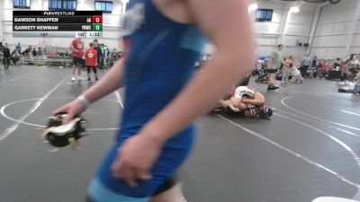 157 lbs Round 5 (6 Team) - Dawson Shaffer, All American vs Garrett Newman, Phoenix WC