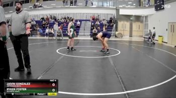 170 Boys Cons. Semi - Jaivin Gonzalez, Jefferson Boys vs Ryker Foster, Olympus Boys