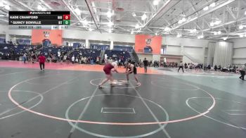 285 lbs Cons. Round 5 - Kade Crawford, Norwich vs Quincy Bonville, RIT