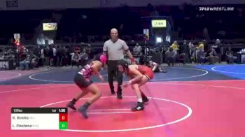 101 lbs Semifinal - Karlee Brooks, Valiant College Prep vs Lorianna Piestewa, Stare And Stripes WC