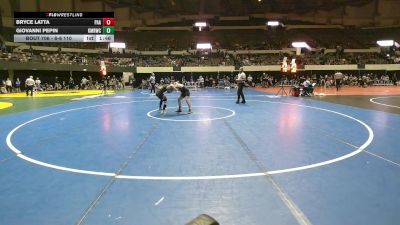 6-8 110 Champ. Round 1 - Giovanni Pepin, Kellam Mat Rats Wrestling Club vs Bryce Latta, Poquoson Athletic Association