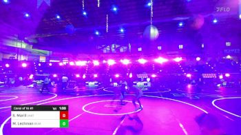 132 lbs Consi Of 16 #1 - Sean Marill, Unattached vs Maddox Lechman, Bear Cave WC