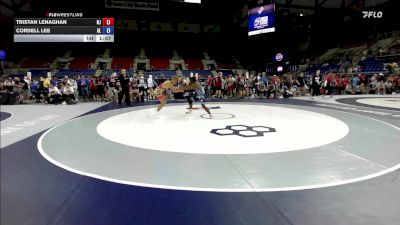 132 lbs Cons. Rd Of 64 - Tristan Lenaghan, NJ vs Cordell Lee, AL