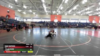 157 lbs Champ. Round 3 - Max Watson, RIT vs Tyler Russ, Norwich