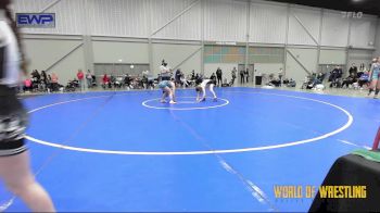 80 lbs Quarterfinal - Abigail Peterson, POWA vs Celes Oliver, Untouchables Girls Pink