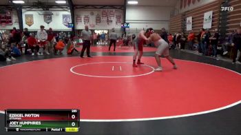 285 lbs Semifinal - Ezekiel Payton, Ottumwa vs Joey Humphries, Mackinaw