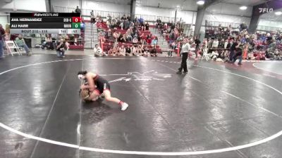 115 lbs Cons. Round 4 - Ali Harr, Moorcroft vs Ava Hernandez, Scottsbluff