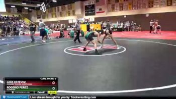 138 lbs Cons. Round 2 - Jack Estevez, Calvary Chapel (Santa Ana) vs Rogerio Perez, Olympian