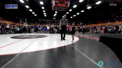 40 lbs Quarterfinal - Canton Cargill, Duncan Demon Wrestling vs Asher Marquez, Carl Albert