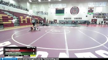 79-86 lbs Round 1 - Rylee Fries, Kuna Middle School vs Bentley Ziemer, East Valley Middle School