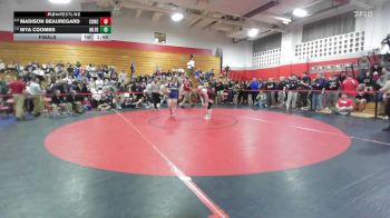 185 lbs Final - Madison Beauregard, Concord vs Mya Coombs, Milford
