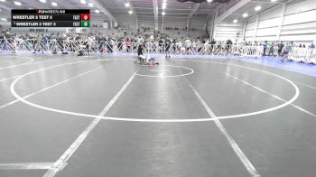 52 lbs Rr Rnd 1 - Grayson Bish, Ragin Raisins Catawba ES vs Mason DeFebbo, Felix Wrestling Academy