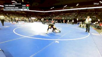 125 Class 2 lbs Quarterfinal - Jena Gumahin, Ft. Zumwalt South vs Temperance Lowe, Park Hill South
