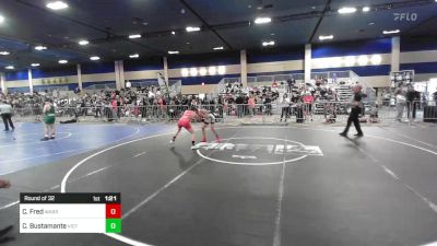 102 lbs Round Of 32 - Cashton Fred, Warriors Of Christ vs Christian Bustamante, Victory WC