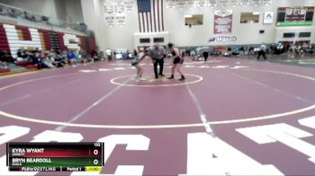 132 lbs Cons. Round 3 - Kyra Wyant, Emmett vs Bryn Beardoll, Eagle