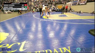 117 lbs Semifinal - Marah Lofgren, Standfast vs Jersey Yanes, D3 Wrestling Cluib