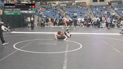 141 lbs Champ. Round 3 - Jackson Yeatman, Cowley College vs Luke Kelley, Friends University