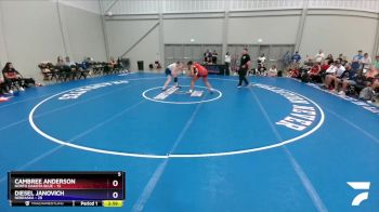 180 lbs Round 2 (6 Team) - Cambree Anderson, North Dakota Blue vs Diesel Janovich, Nebraska