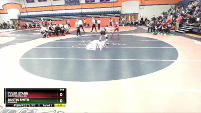 149 lbs Cons. Round 2 - Tyler Starr, North Central (IL) vs Dustin Smith, Roanoke