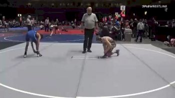 95 lbs Consi Of 8 #2 - Jayden Dodge, Idaho Gold vs Aaron Landers, Bagdad Copperhead WC