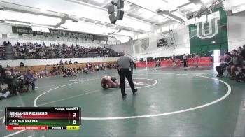 150 lbs Cons. Round 2 - Cayden Palma, Damien vs Benjamin Riesberg, La Canada