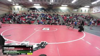 71 lbs Quarterfinal - Titus Lehner, Cle Elum Mat Miners Wrestling Club vs Jaeger Salcedo, Punisher Wrestling Company