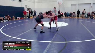 169-175 lbs Round 2 - Robert Burnett, Archbishop Murphy vs Mason Bridges, Marysville Pilchuck