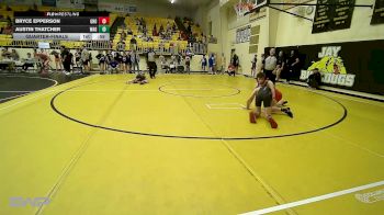 119 lbs Quarterfinal - Bryce Epperson, Grove vs Austin Thatcher, Wagoner