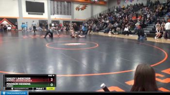 G-8 lbs Round 1 - Madison Kessens, Marion vs Hailey Lindecker, Epworth, Western Dubuque