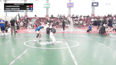 122 lbs Consi Of 4 - Lauren Mcateer, Metrowest United vs Kaila Keesecker, Tdwc