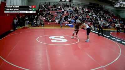 285 lbs Cons. Round 4 - Michael Wano, River Valley Hs vs Taivon Rupert, Plum Hs