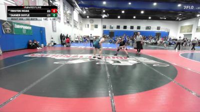 165 Boys Champ. Round 2 - Tristen Hoag, Army/Navy Academy vs Tanner Doyle, La Costa Canyon