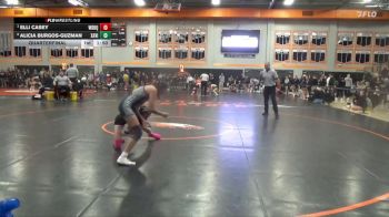 100 lbs Quarterfinal - Elli Casey, Western Dubuque vs Alicia Burgos-Guzman, Xavier