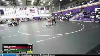 125 lbs Semifinal - Anna Dicugno, White River vs Bianca Johnson, Moses Lake