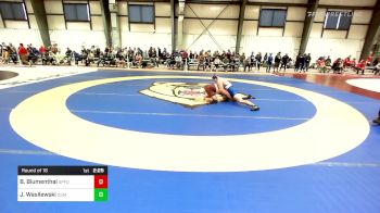 165 lbs Round Of 16 - Billy Blumenthal, Springfield vs Joseph Wasilewski, US Merchant Marine Academy