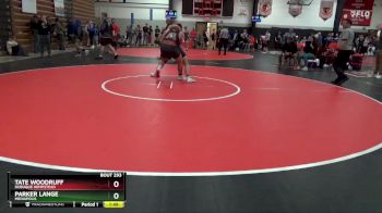 215 lbs Round 3 - Tate Woodruff, Dubuque Hempstead vs Parker Lange, Mediapolis