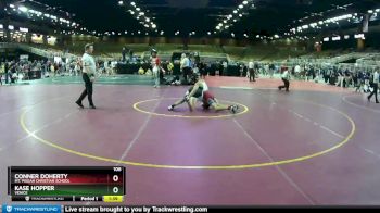 106 lbs Champ. Round 2 - Kase Hopper, Venice vs Conner Doherty, Mt. Pisgah Christian School