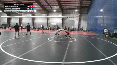 157 lbs Rr Rnd 1 - Nino Fergusson, Team Darkhorse Gold - HSBD vs Christian Sheeran, Liberty - HSBD