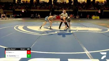 145-2A/1A Champ. Round 1 - Devin Sweeney, C. Milton Wright vs Russell Fary, Sparrows Point