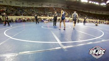 118 lbs Round Of 16 - Ava Toumbs, Marlow Outlaws vs Rae'Dence Grant, Shawnee Takedown Club