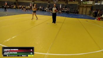 125 lbs Semis (4 Team) - Jacob Knutson, Waseca vs Jaxson Ramberg, Canby