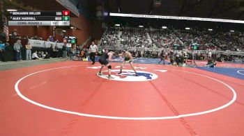 2A-150 lbs Cons. Round 2 - Alex Haskell, Moorcroft vs Benjamin Miller, Saratoga